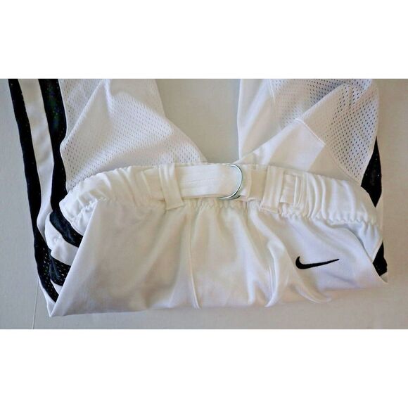 Nike CI3771-106 Men's Sz 2XL White/Black Vapor Pro Belted Football Pants - Picture 3 of 9